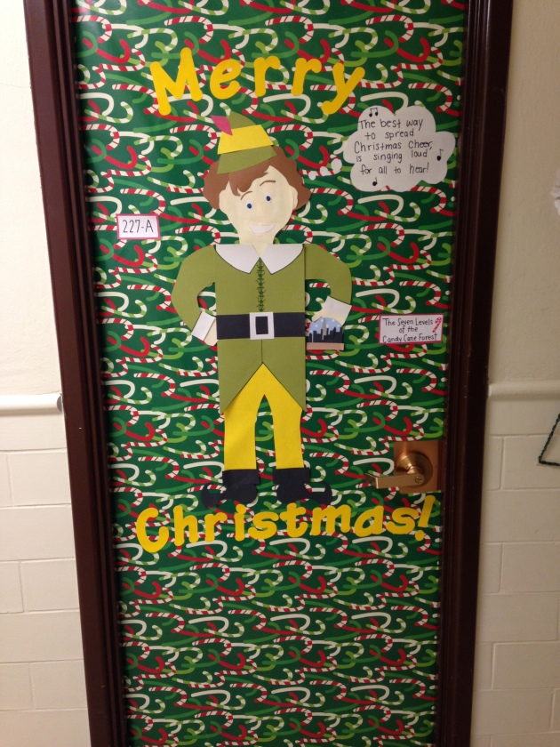 But the halls are full of creativity and Christmas spirit!